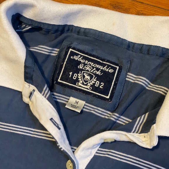 Abercrombie & Fitch Striped Polo - Picture 3 of 4
